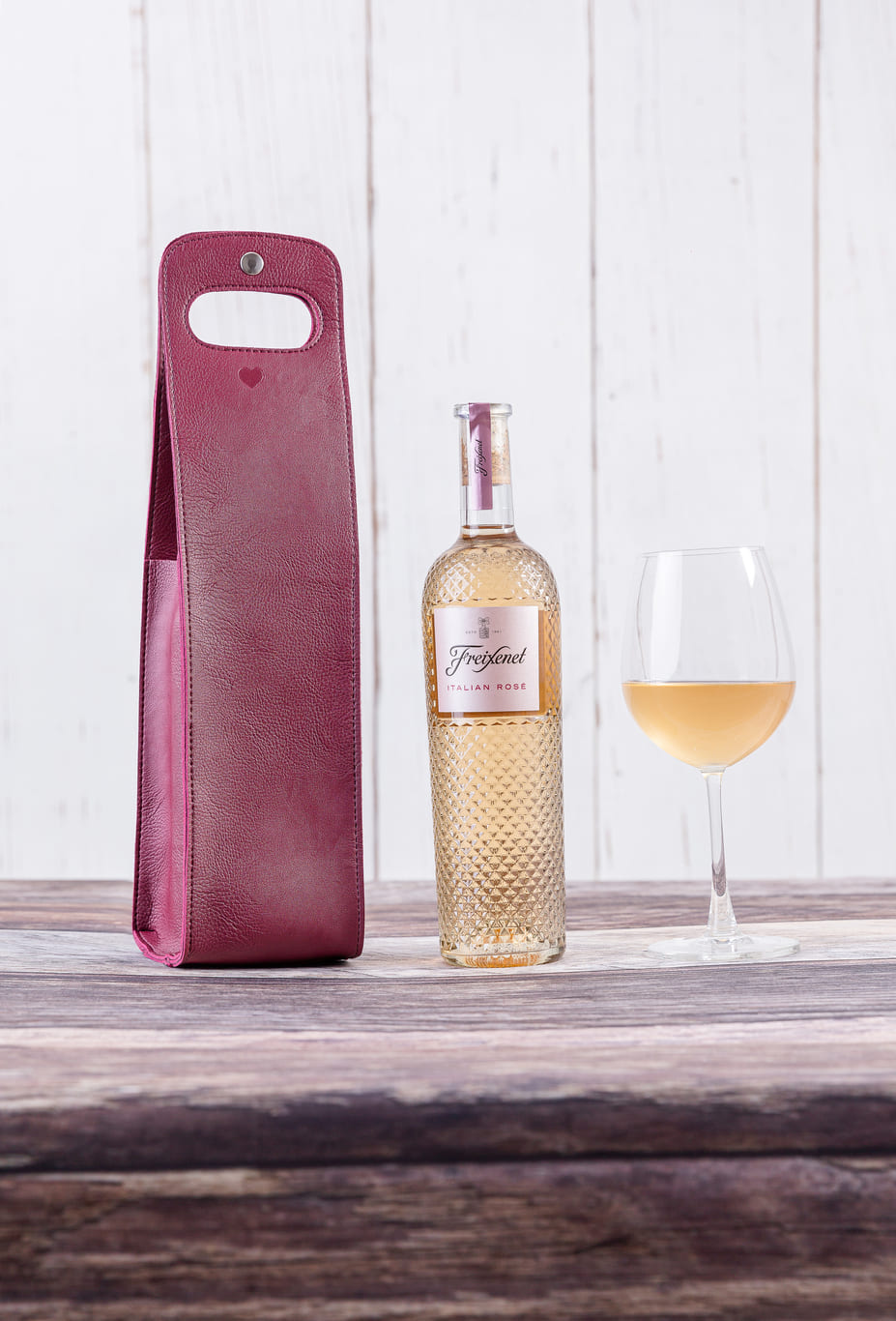 Wine Bag Personalizada em Couro Sintético