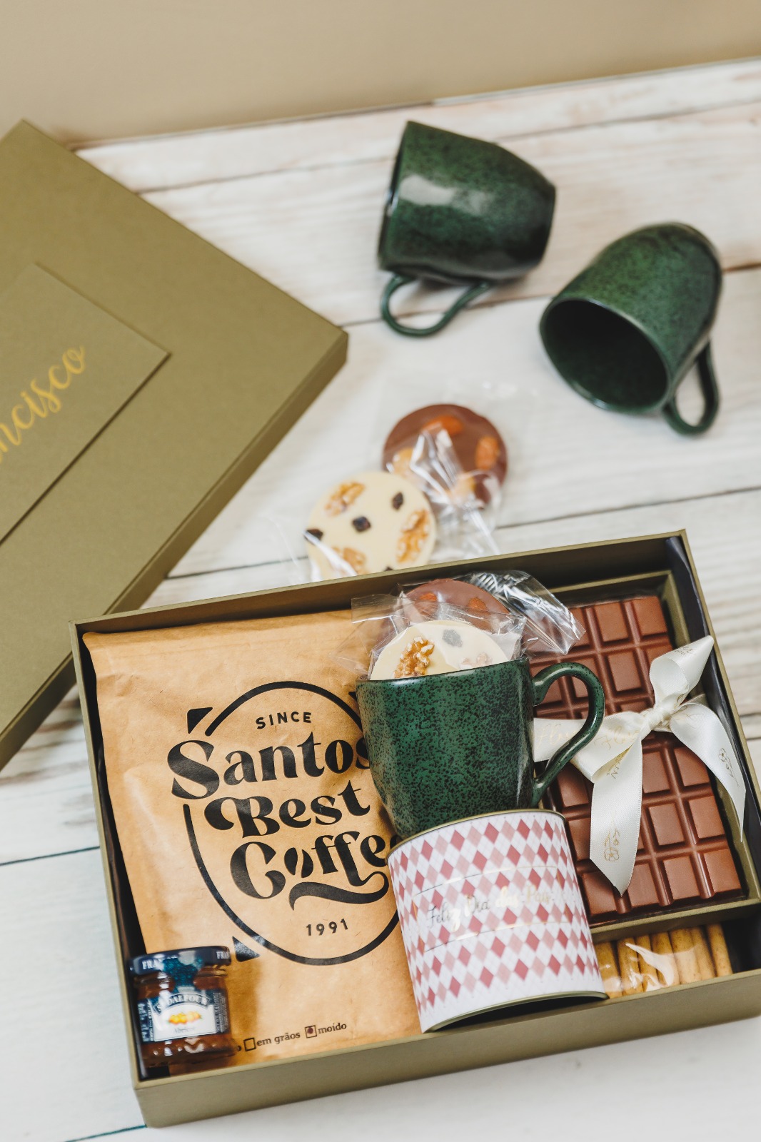 Luxo e Sabor – Caixa Presente Gourmet Personalizada - Imagem 2