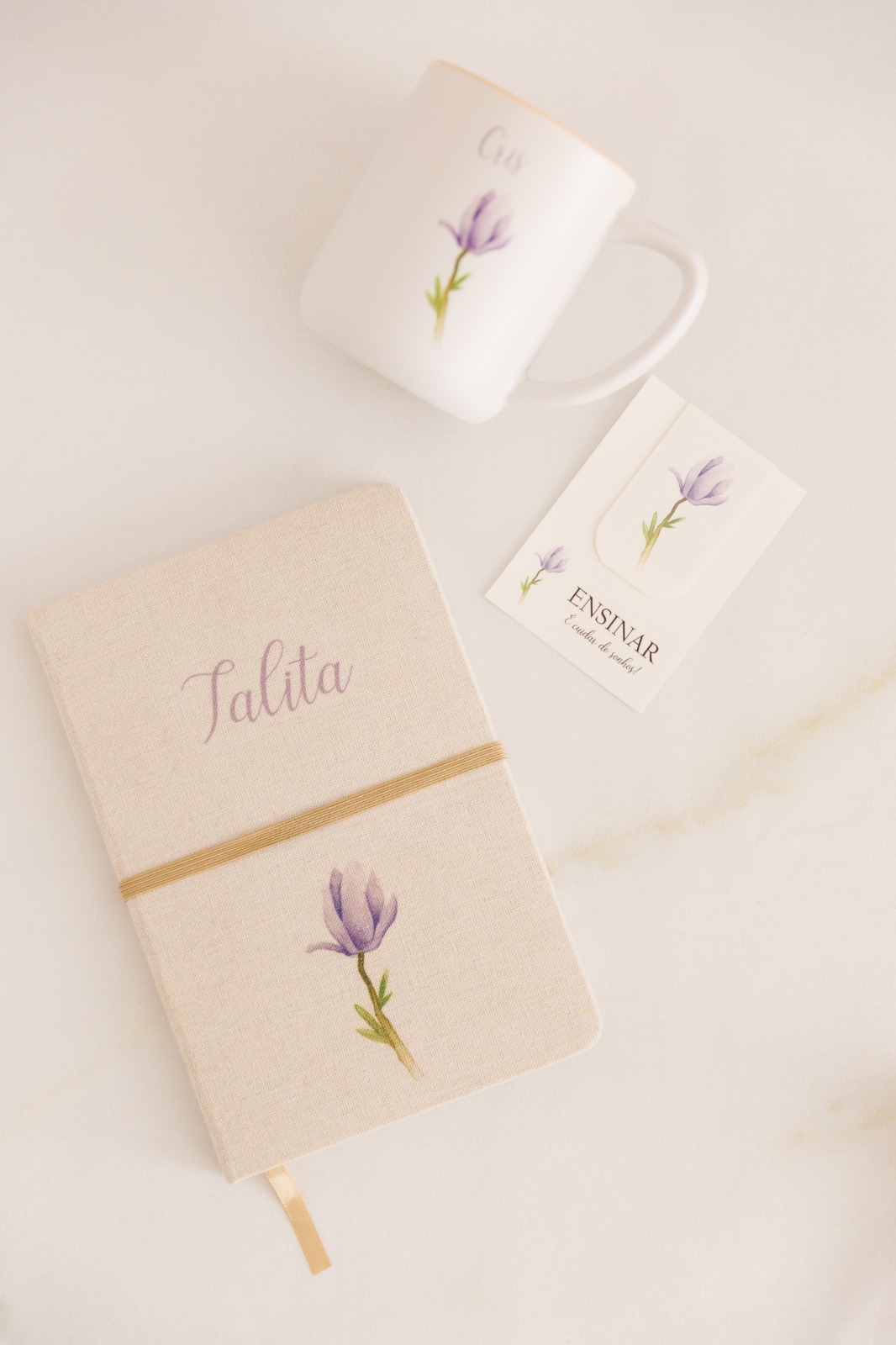 Kit Caneca + Caderno Personalizados