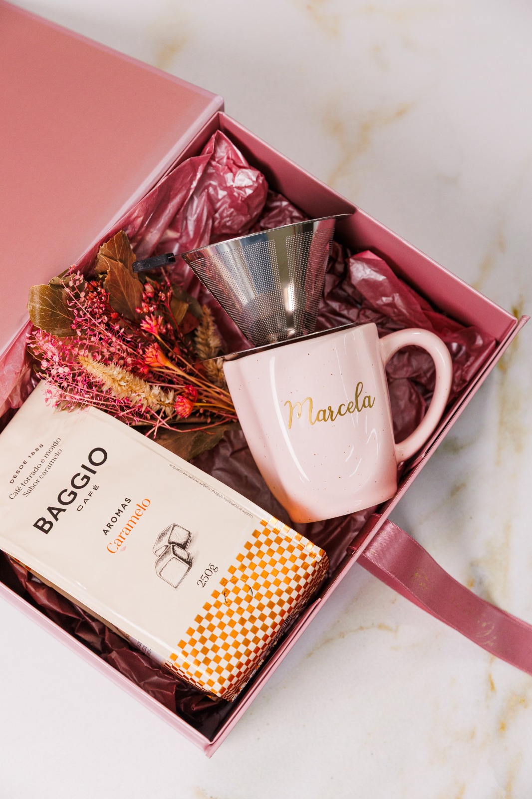 Caixa Pausa com Café – Presente Personalizado
